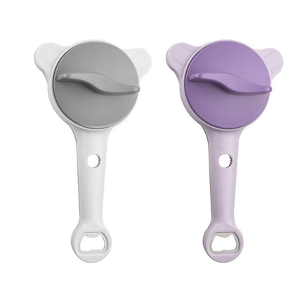 Non-slip Effortless Can Opener - Manual Adjustable Lid Opener