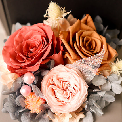 Mothers Day Rose Carnation Gift Box