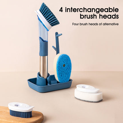 Multifunctional Kitchen Long Handle Cleaning Dish Brush