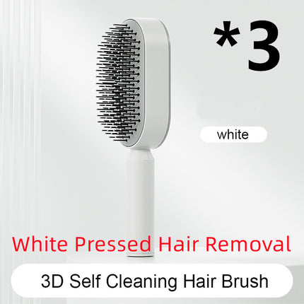 Self Cleaning Anti-Static Hair Brush