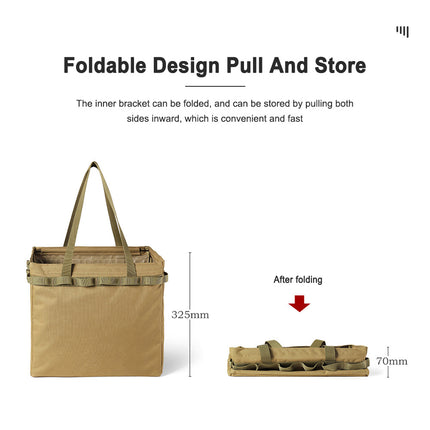 Outdoor Foldable Storage Box Bag