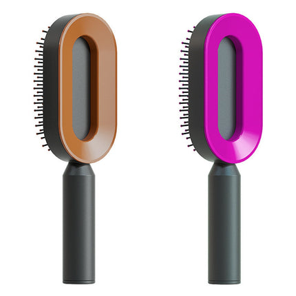 Self Cleaning Anti-Static Hair Brush