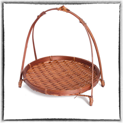 Hand-Made Bamboo Fruit Basket