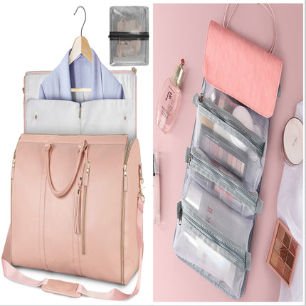 Large Capacity Women's Travel Folding Waterproof Duffle Bag