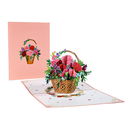 3D Pop Up Flower Bouquet Mother's Day Card