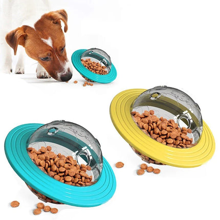 Dog Interactive Food Leaking Dispensing Treat Ball For Small And Large Dogs