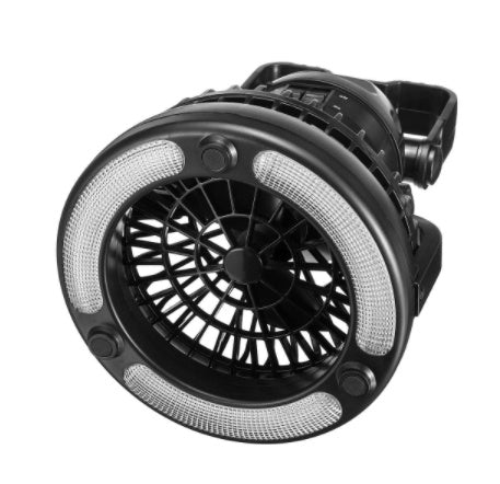 Multifunctional 18 LED Camping Lantern Light With Fan