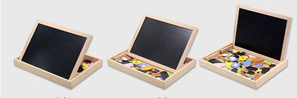 Kids Magnetic Spelling Double-Sided Drawing Board