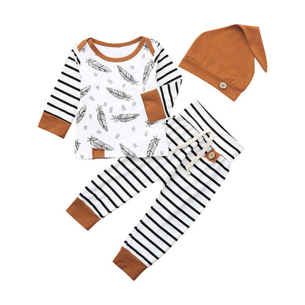 Boys' 3-Piece Cotton Knit Set | Soft Everyday Outfit (70–100cm)