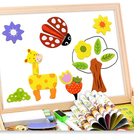 Kids Magnetic Spelling Double-Sided Drawing Board