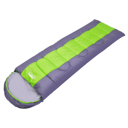 Lightweight Camping Sleeping Bag With Warm & Cold Envelope Backing
