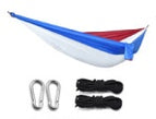 Blue red white