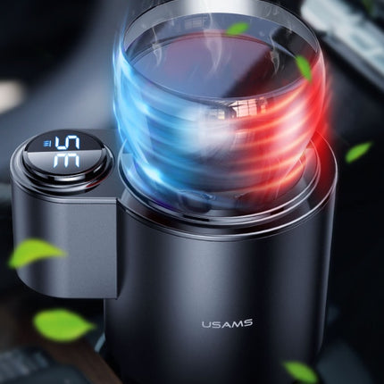 Digital Display Smart Car Heating And Cooling Cup Car Accessory