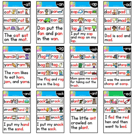 Kids Spelling Word Flash Cards