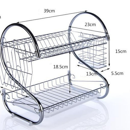 Stainless steel kitchen storage rack