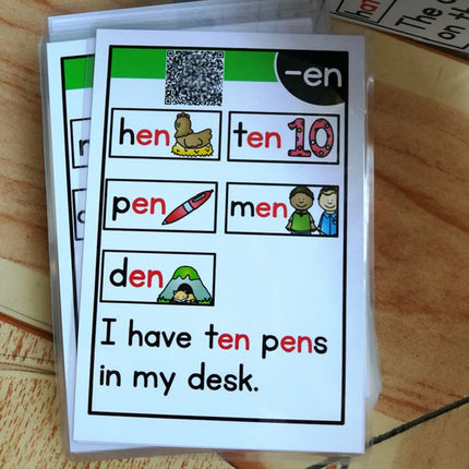 Kids Spelling Word Flash Cards
