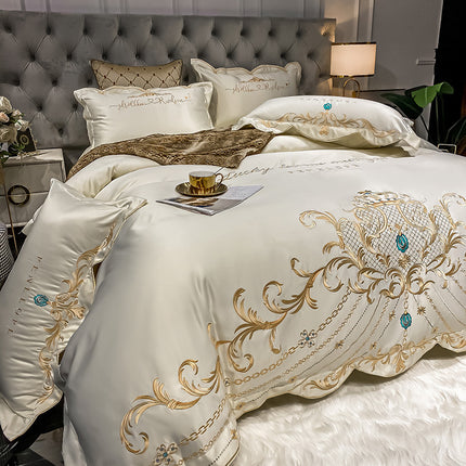 Ice Silk Quilt Four-piece Bedding Sets