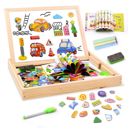 Kids Magnetic Spelling Double-Sided Drawing Board