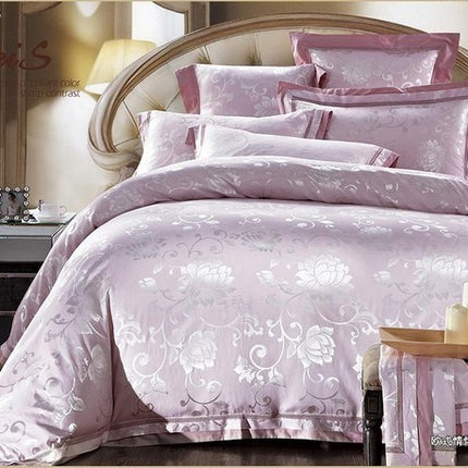 4-Piece Set Of European-Style Light Luxury Bedding
