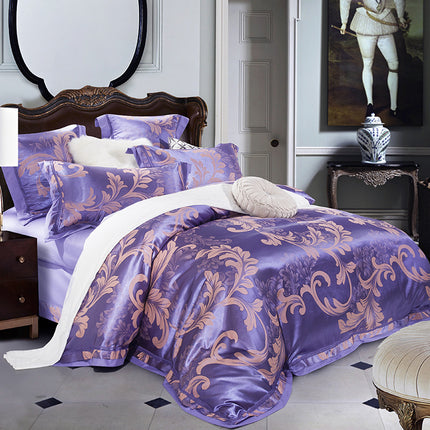4-Piece Set Of European-Style Light Luxury Bedding