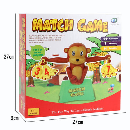 Kids Monkey Balance Math Toy – Addition & Subtraction Learning Set
