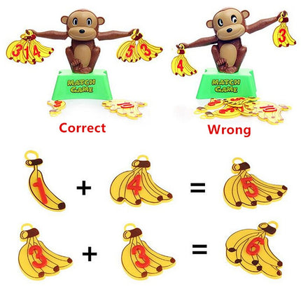 Kids Monkey Balance Math Toy – Addition & Subtraction Learning Set