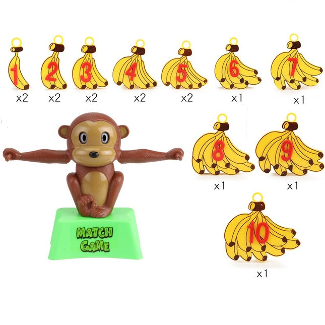 Kids Monkey Balance Math Toy – Addition & Subtraction Learning Set