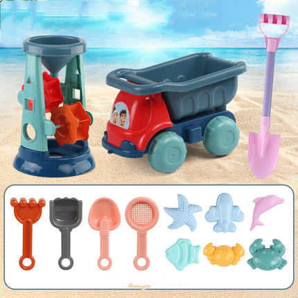 Kids Beach Toy Set – Sand Play Kit with Shovel, Bucket & More