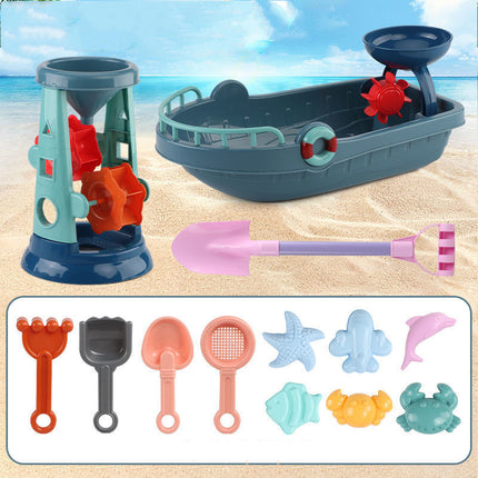 Kids Beach Toy Set – Sand Play Kit with Shovel, Bucket & More