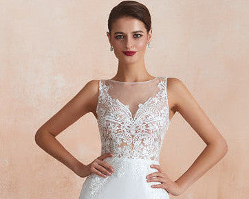 Sexy Catwalk Fishtail Bridal Evening Dress