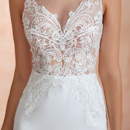Sexy Catwalk Fishtail Bridal Evening Dress