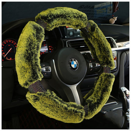 Plush Fashionable Car Steering Wheel Cover