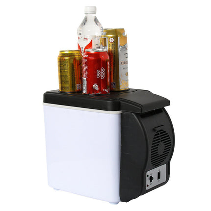 Portable Insulated 6-liter Car Refrigerator For Hot And Cold Drinks