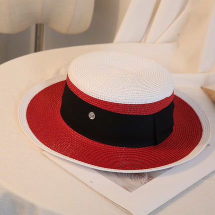 Women Elegant Summer Straw Hat