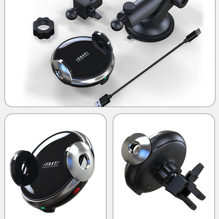 Wireless Fast Charging Car Phone Holder