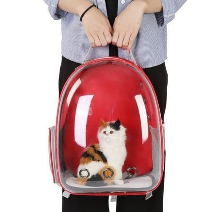 Transparent Pet Space Bag