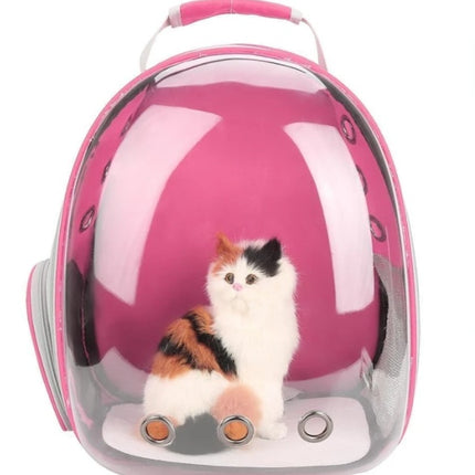 Transparent Pet Space Bag
