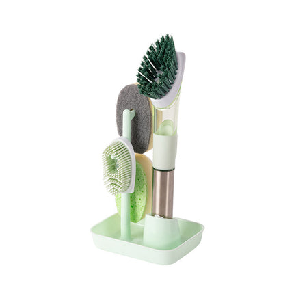 Multifunctional Kitchen Long Handle Cleaning Dish Brush