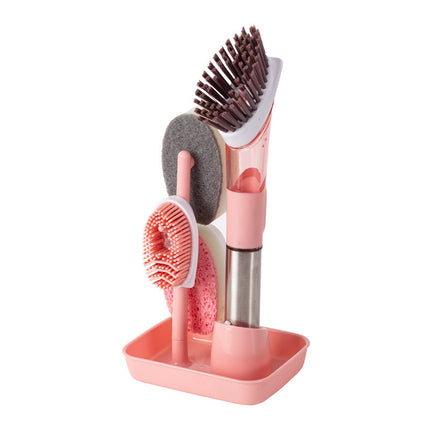Multifunctional Kitchen Long Handle Cleaning Dish Brush