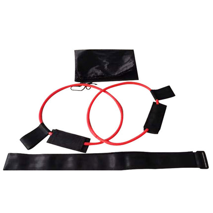 Latex Yoga Fitness Belt With Foot Pedal, Tension Rope And Workout Resistance Bands