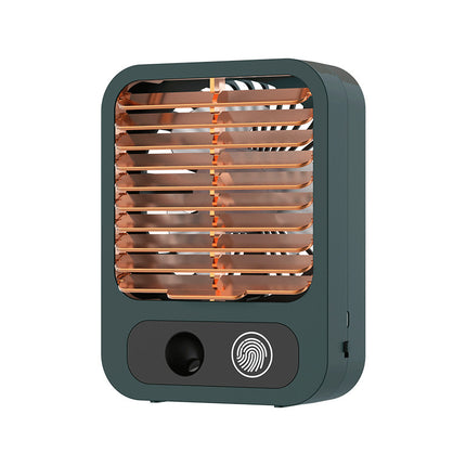 Portable 2 In 1 USB Rechargeable Air Cooling Humidifier Fan For Home, Office And Car