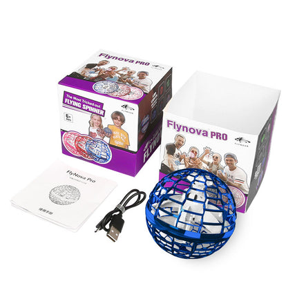 Magic Floating Flying Ball Toy with LED Lights – Boomerang Hover Ball for Kids