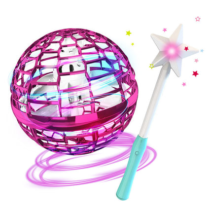 Magic Floating Flying Ball Toy with LED Lights – Boomerang Hover Ball for Kids