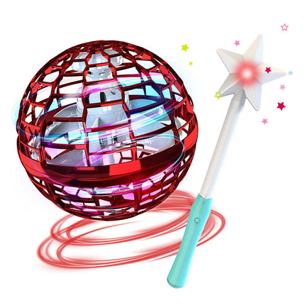 Magic Floating Flying Ball Toy with LED Lights – Boomerang Hover Ball for Kids