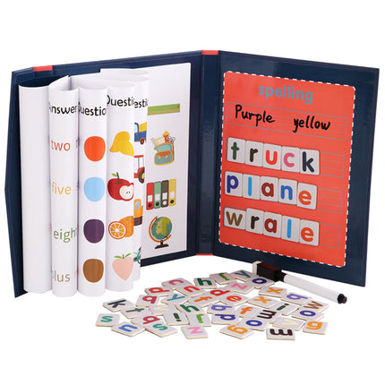 Kids Magnetic Spelling & Alphabet Teaching Workbook