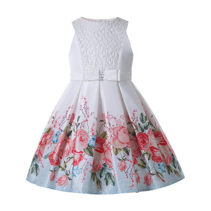 Girls Fashionable Flower Dress