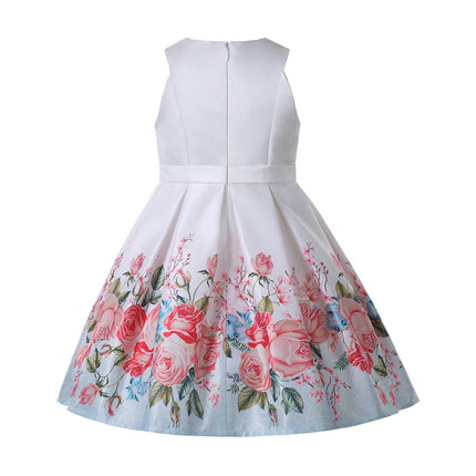 Girls Fashionable Flower Dress