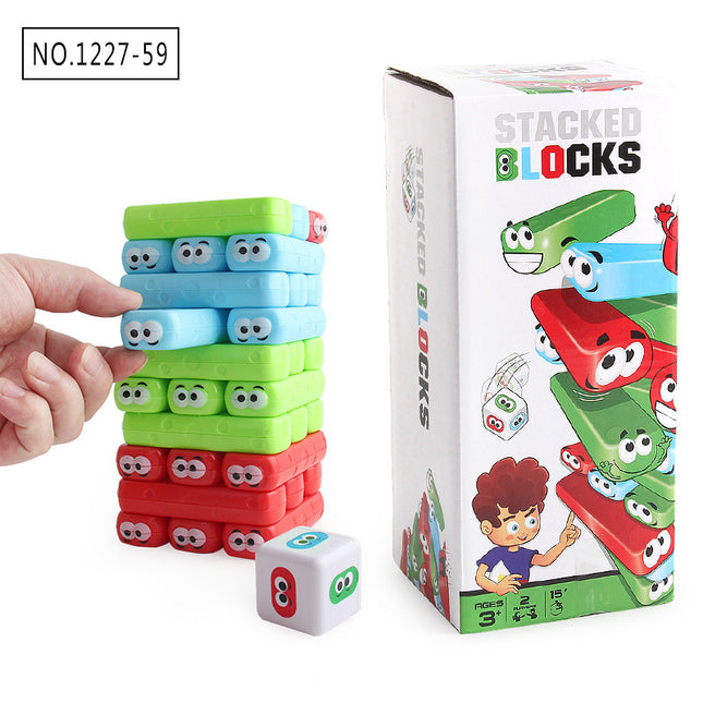 Kids Brain Building Block Puzzle Game – Parent-Child Interactive Set