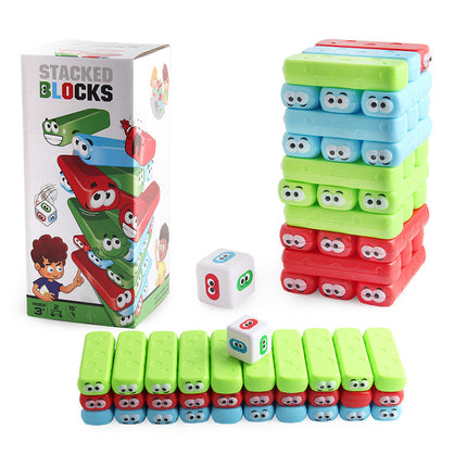 Kids Brain Building Block Puzzle Game – Parent-Child Interactive Set