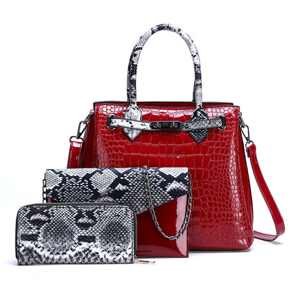 Women's High Quality Trio Handbag